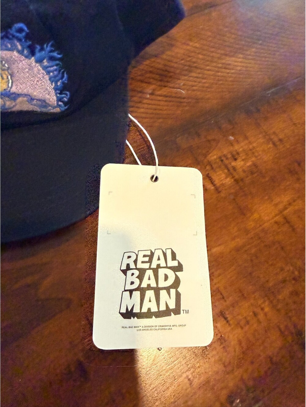 Real Bad Man Black Hat BAD ASTRONAUT - Snapback - NEW! - Picture 7 of 7